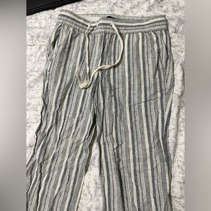 Ann taylor stripped pants